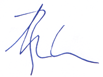 Maria's signature